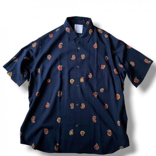Rura Bula Blouse Navy