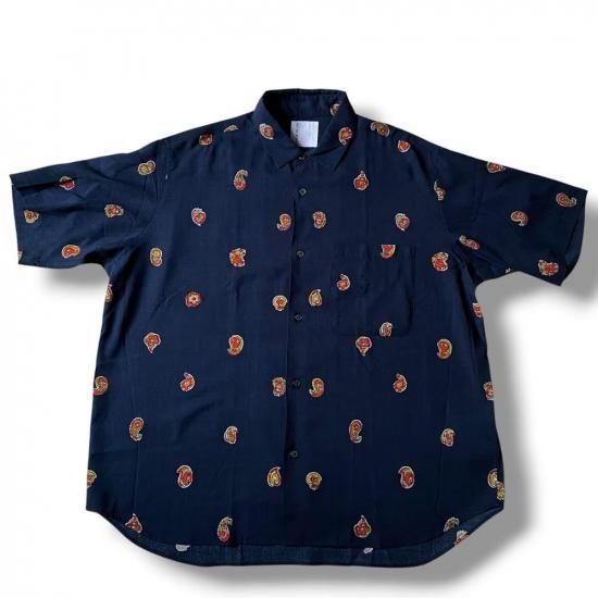 Rura Bula Blouse Navy
