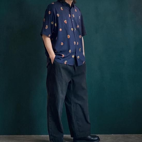 Rura Bula Blouse Navy